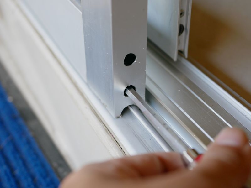 Close-up of Fastening Process