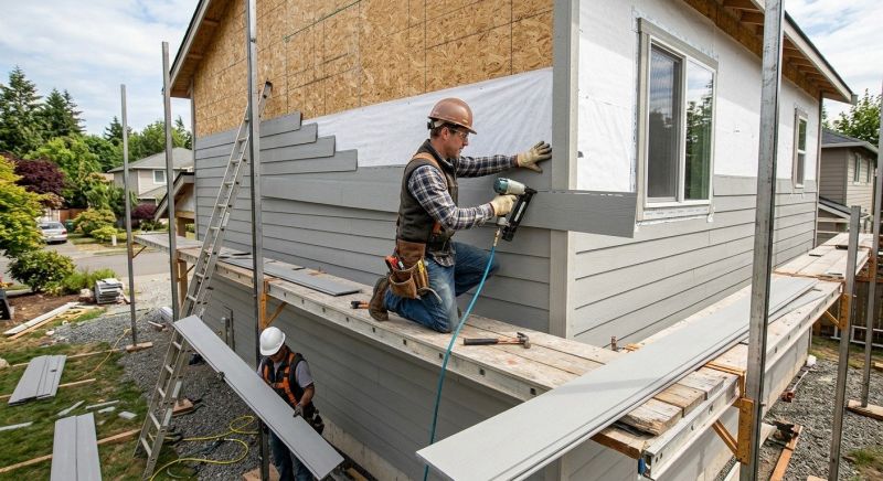 Fiber Cement Installation in Boston, MA